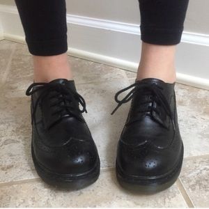 Leather Oxfords